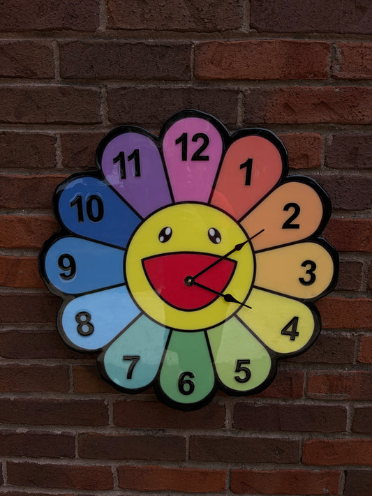 MURAKAMI FLOWER CLOCK