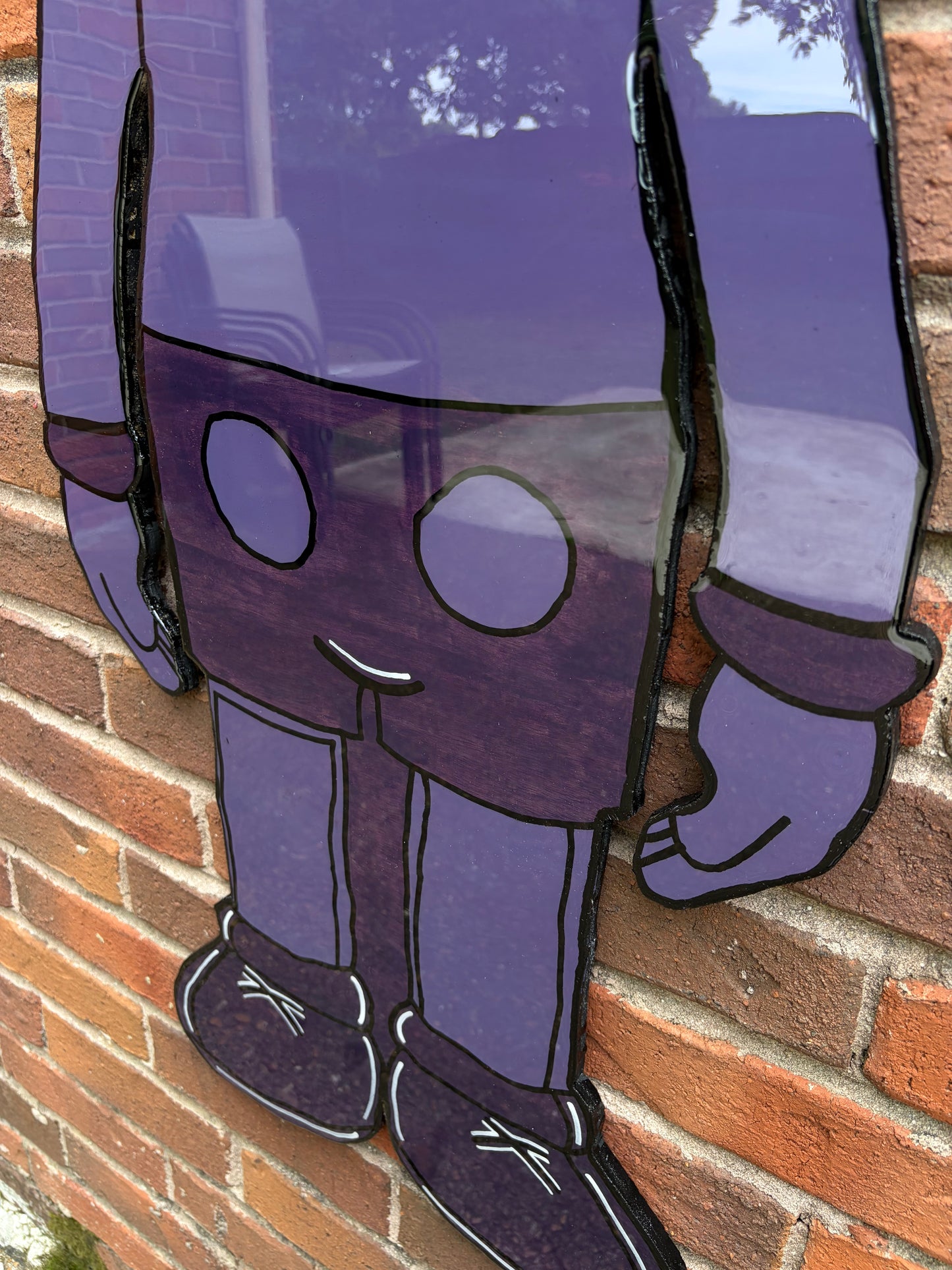 PURPLE KAWS FIGURE