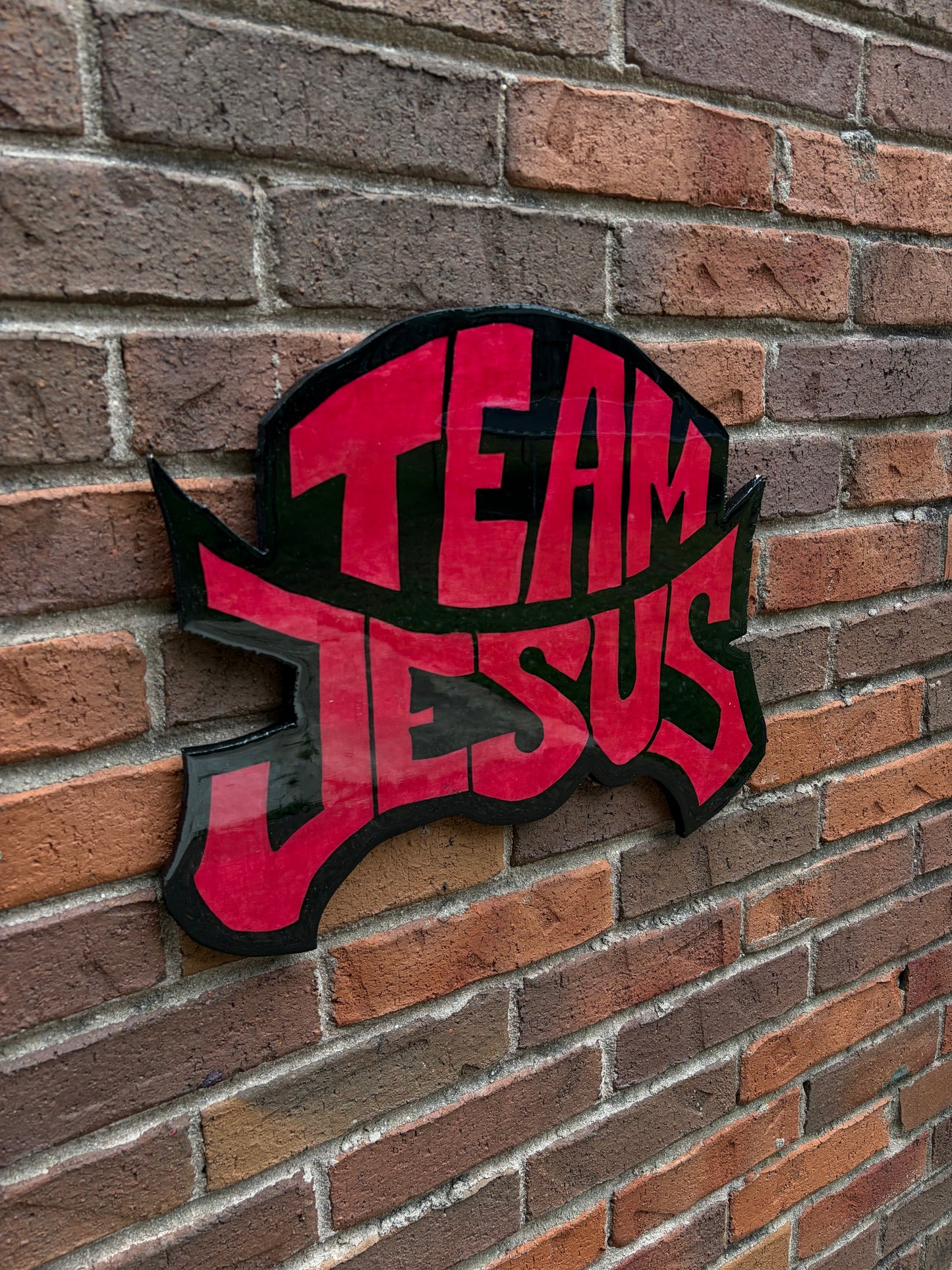 TEAM JESUS WALL ART