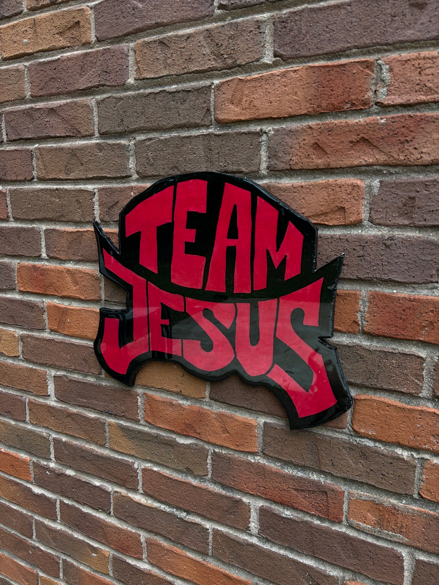 TEAM JESUS WALL ART
