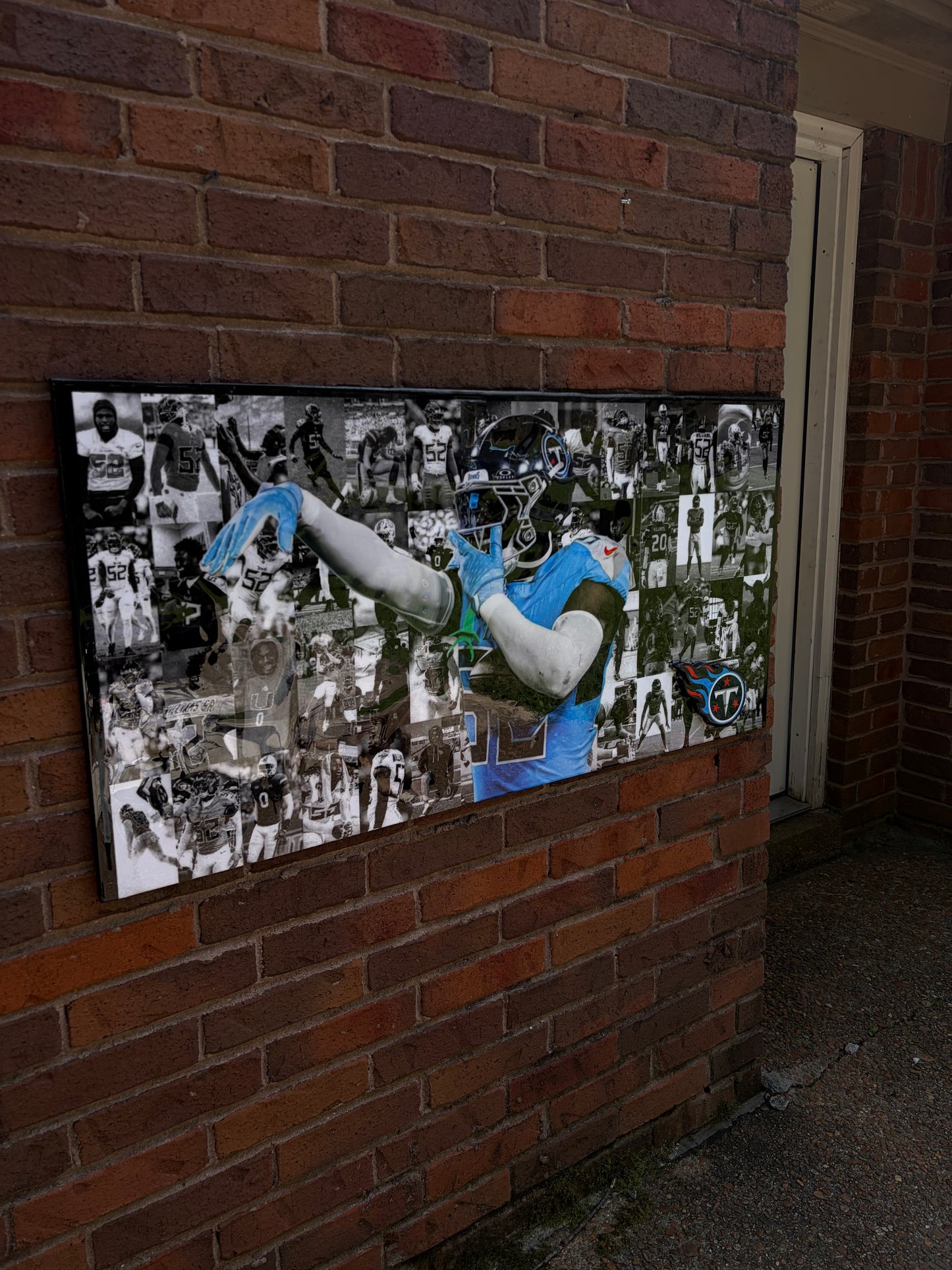 CUSTOM ATHLETE MURAL