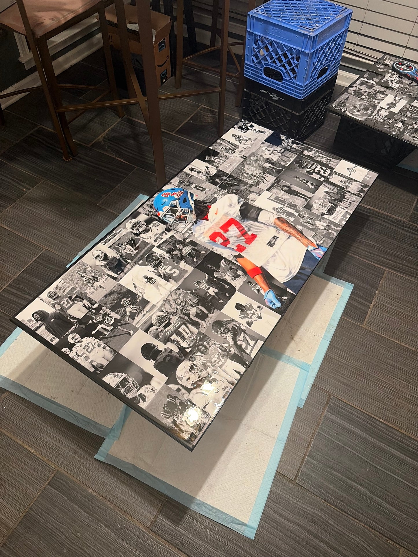 CUSTOM ATHLETE MURAL