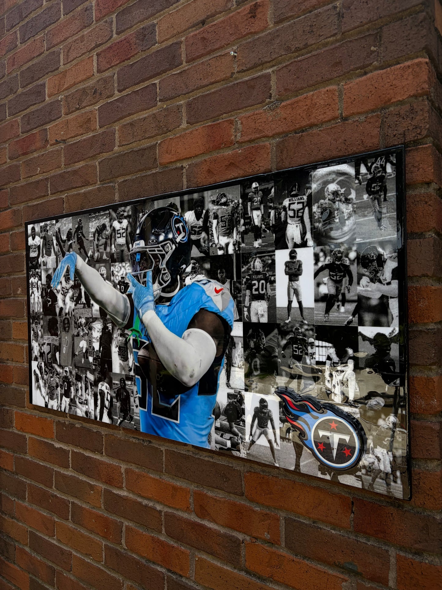 CUSTOM ATHLETE MURAL